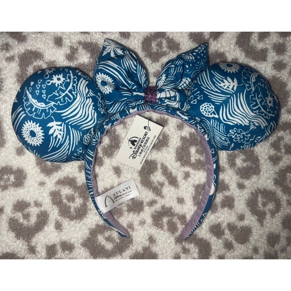 Disney Aulani Exclusive Tori Richard Minnie Ear Headband main image 3